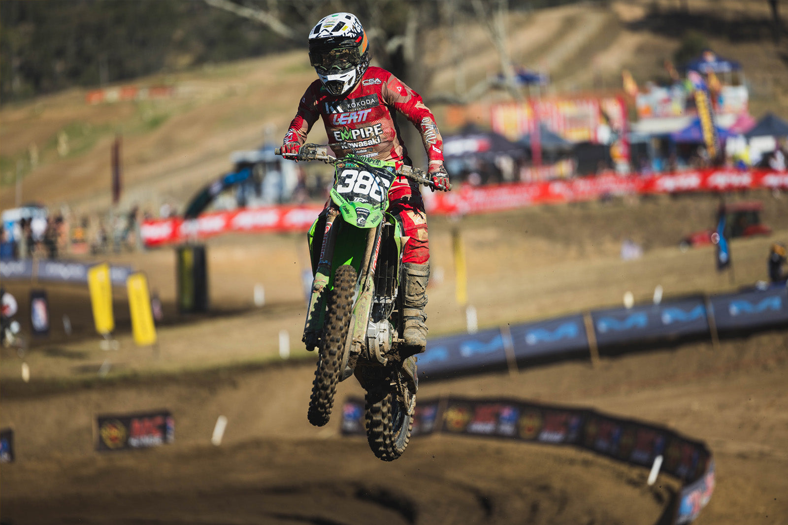 EMPIRE KAWASAKI ENDURES CHALLENGING DAY AT QUEENSLAND MOTO PARK ROUND OF PROMX