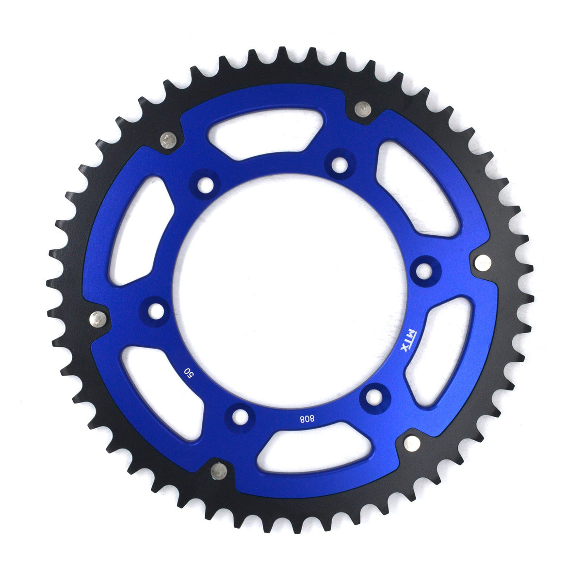 MTX 808 Raptor Bi-Metal Rear Sprocket #520 - Blue