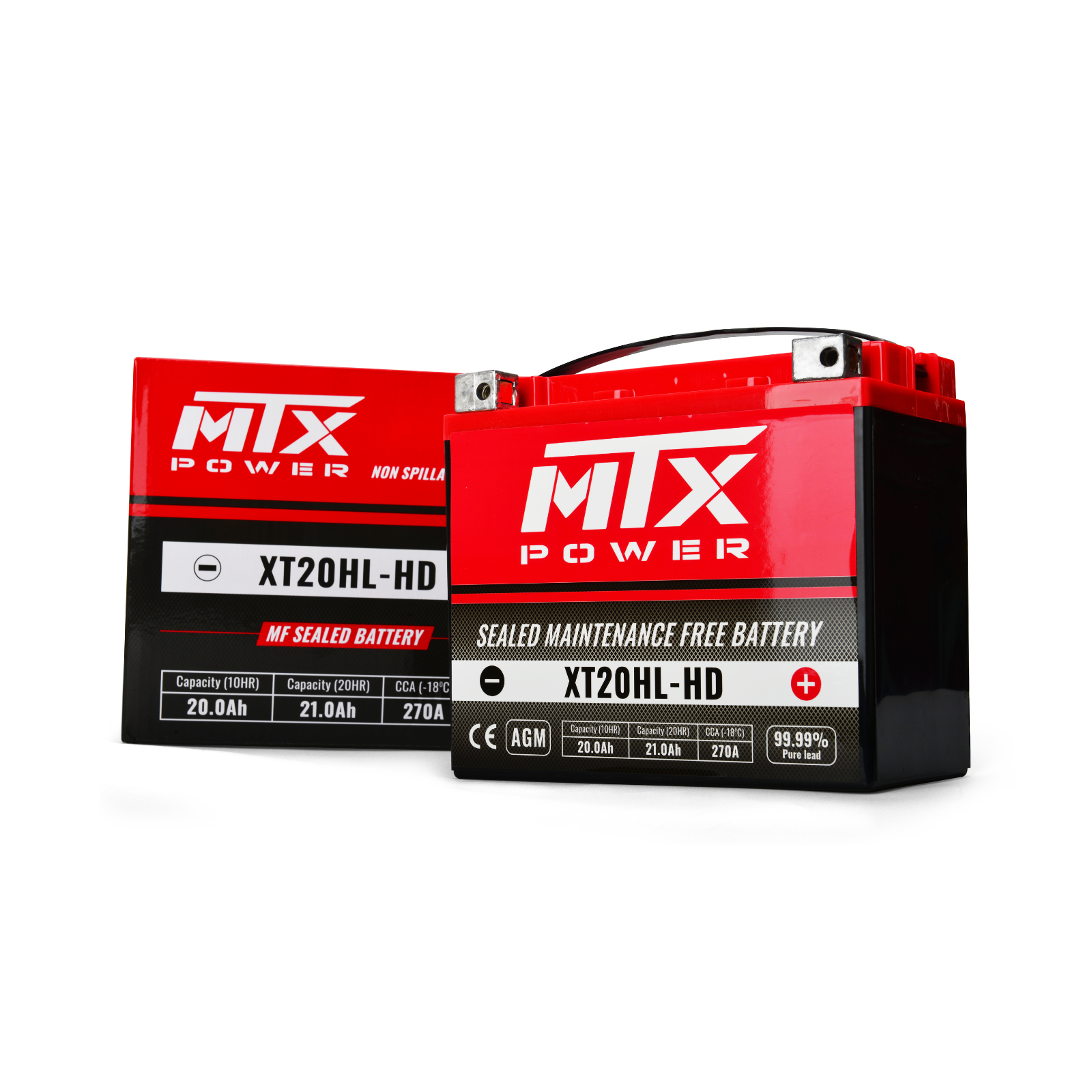 MTX Motorcycle battery