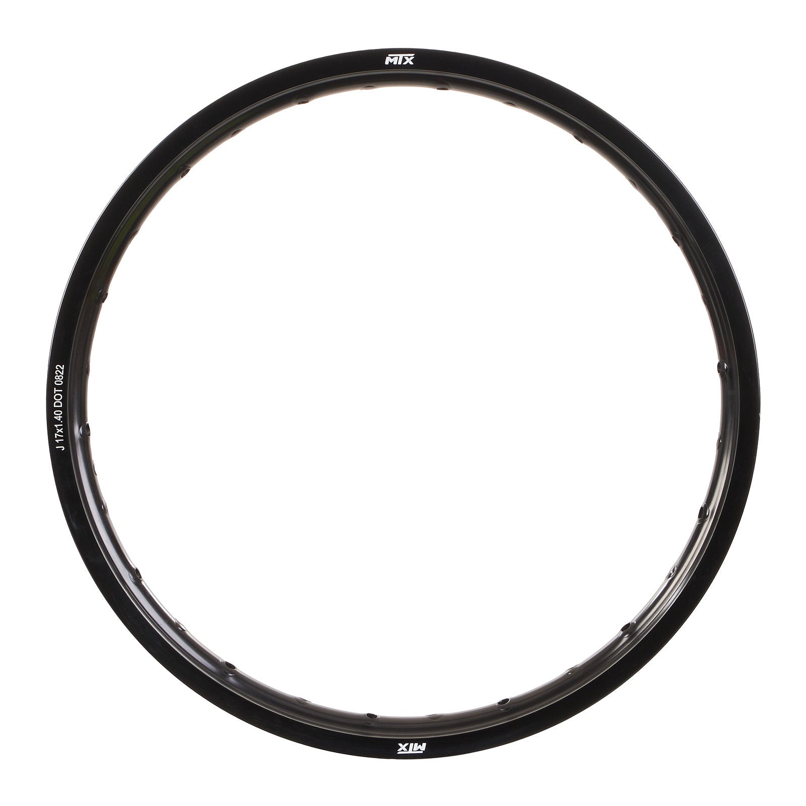 MTX ALLOY RIM 17x1.40 28H BLK - 7075 T6