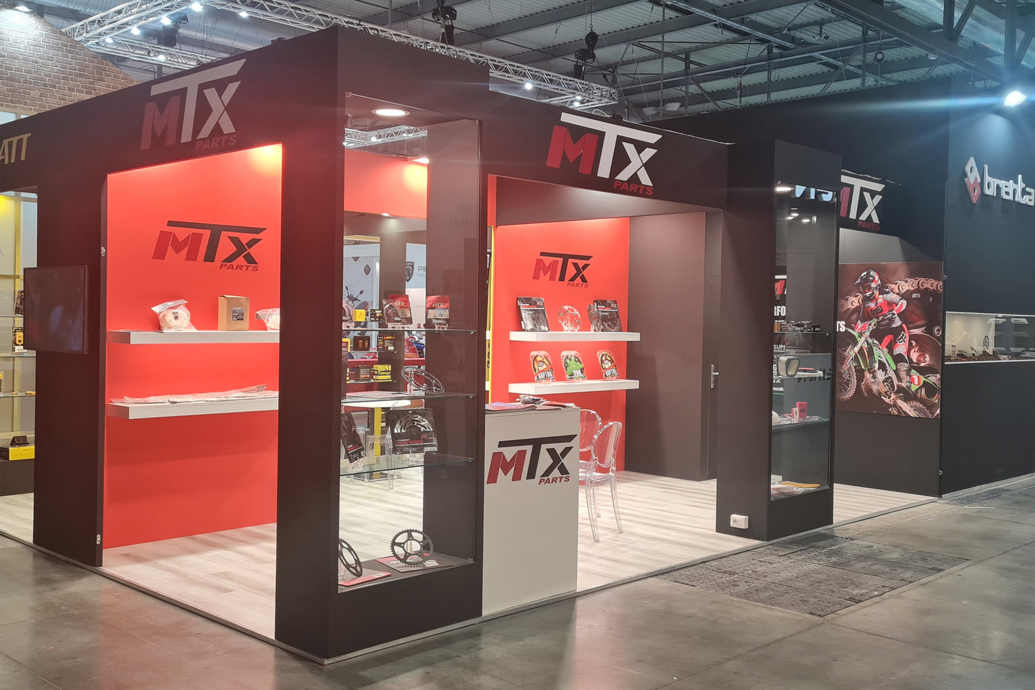 MTX Parts Exhibit at 2022 EICMA Motorcycle Show