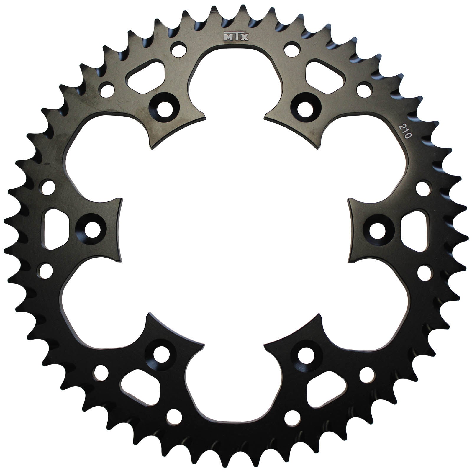 MTX 210 Zero Aluminium Rear Sprocket #520 - Black