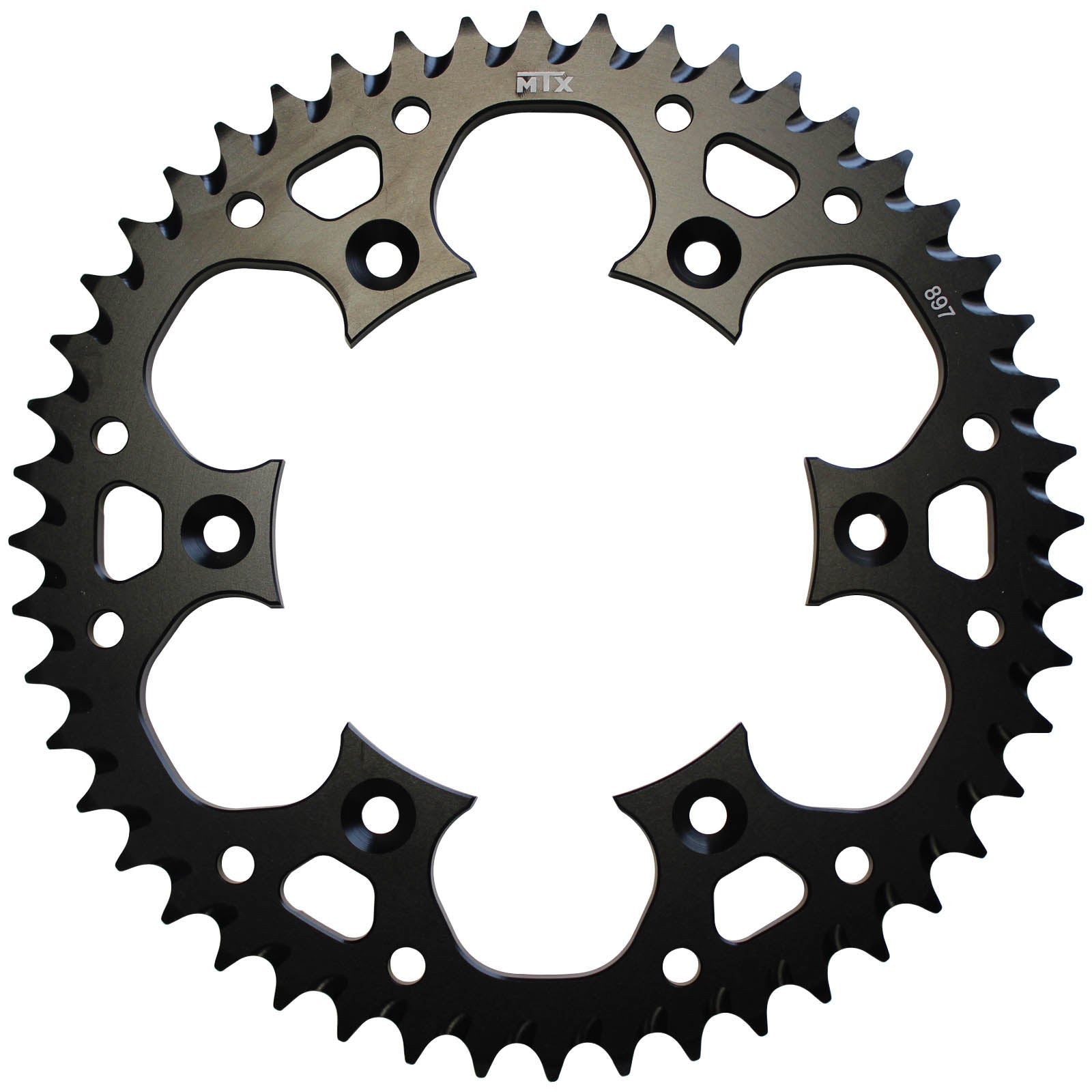 MTX 897 Zero Aluminium Rear Sprocket #520 - Black