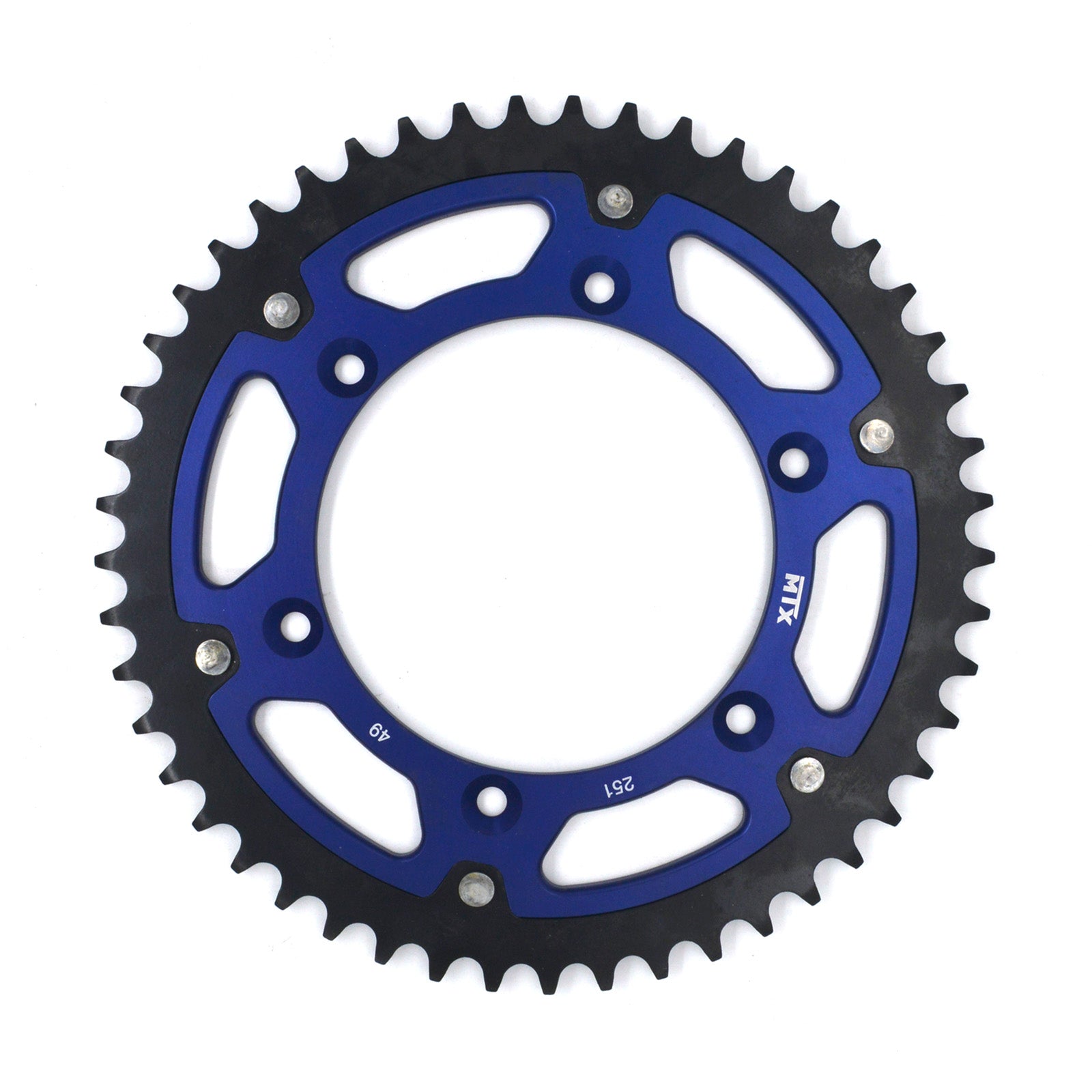 MTX 251 Raptor Bi-Metal Rear Sprocket #520 - Blue