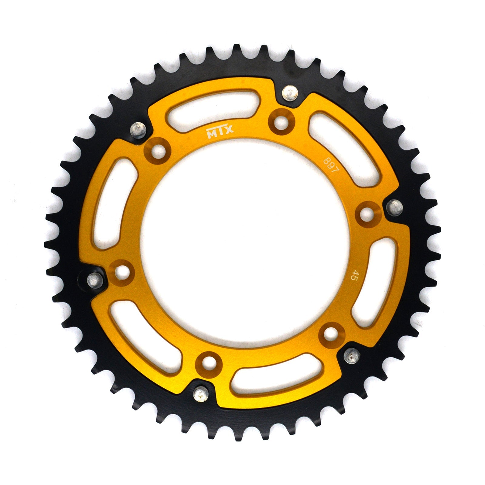 MTX 897 Raptor Bi-Metal Rear Sprocket #520 - Gold