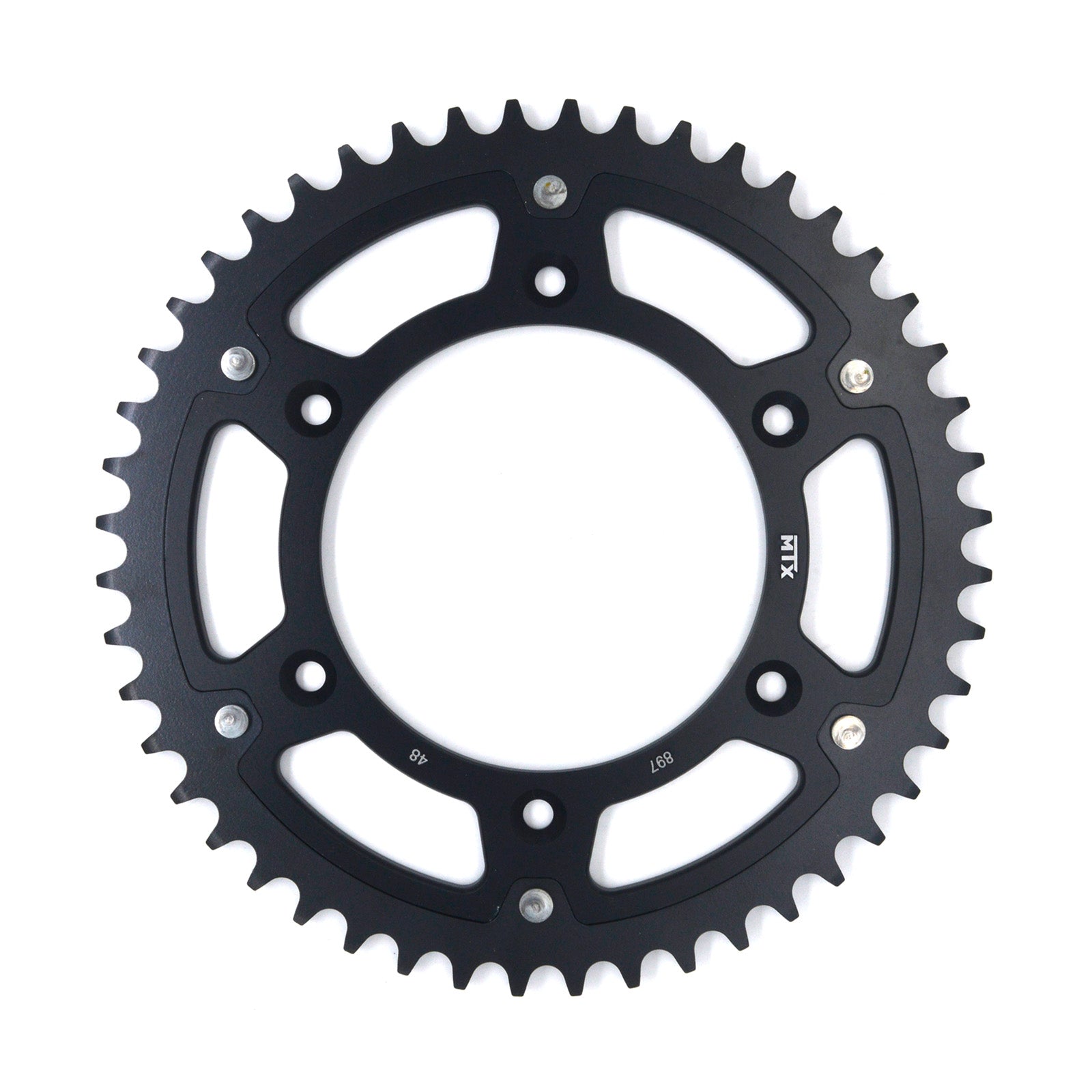 MTX 897 Raptor Bi-Metal Rear Sprocket #520 - Black