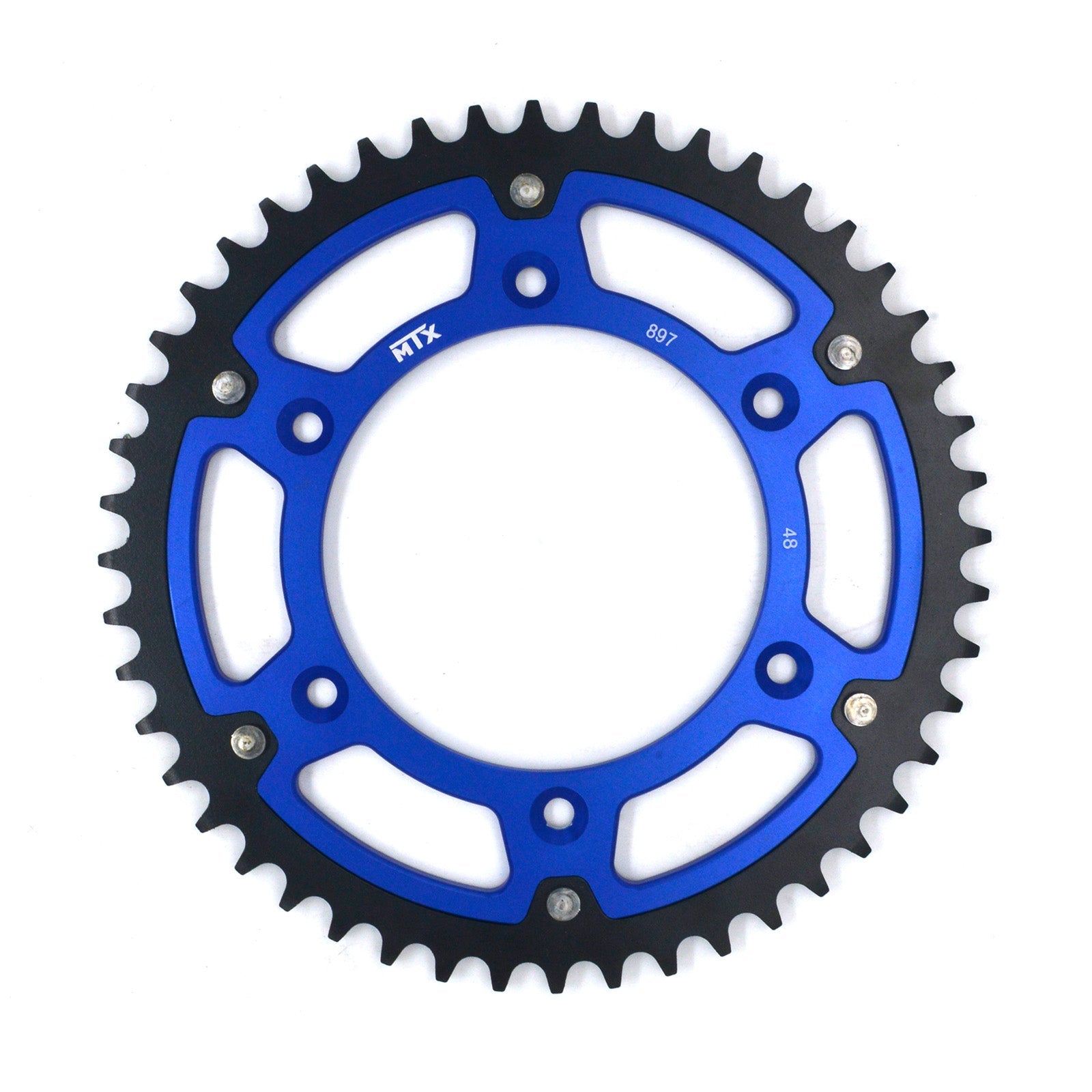 MTX 897 Raptor Bi-Metal Rear Sprocket #520 - Blue