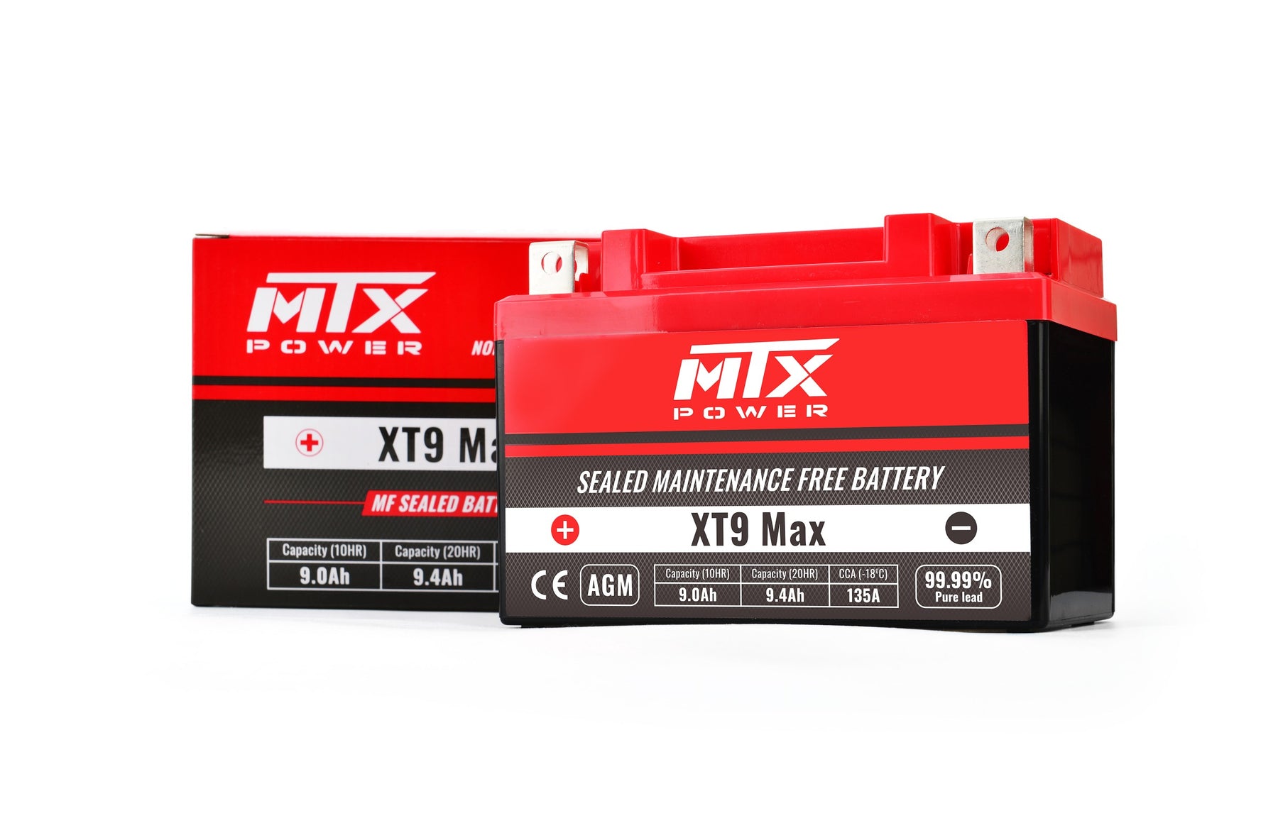 MTX Motorcycle battery XT9 Max