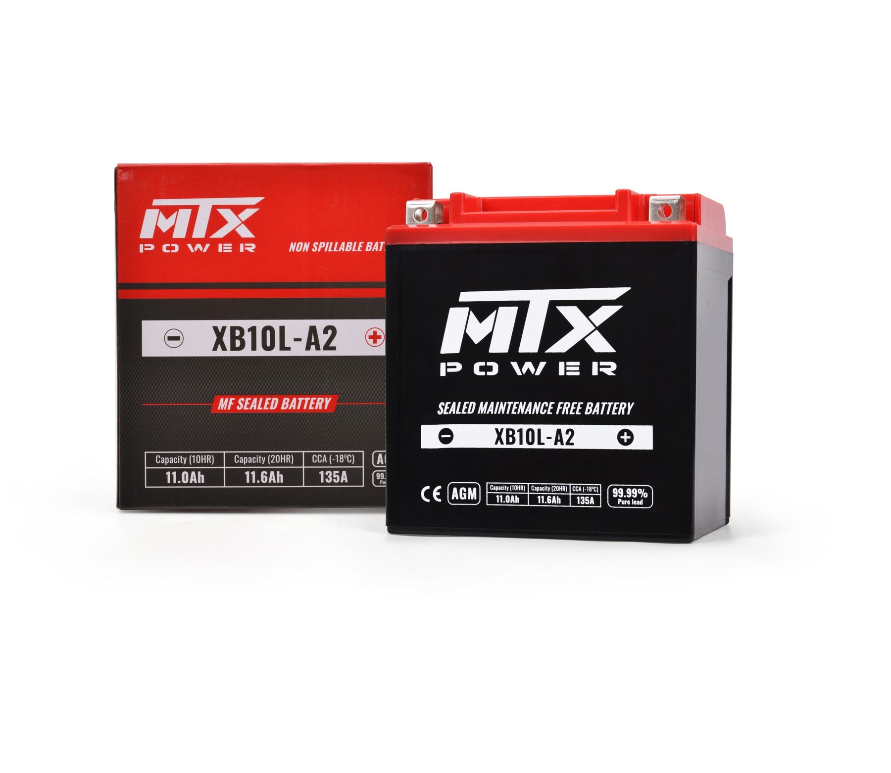 MF Standard Battery XB10L-A2
