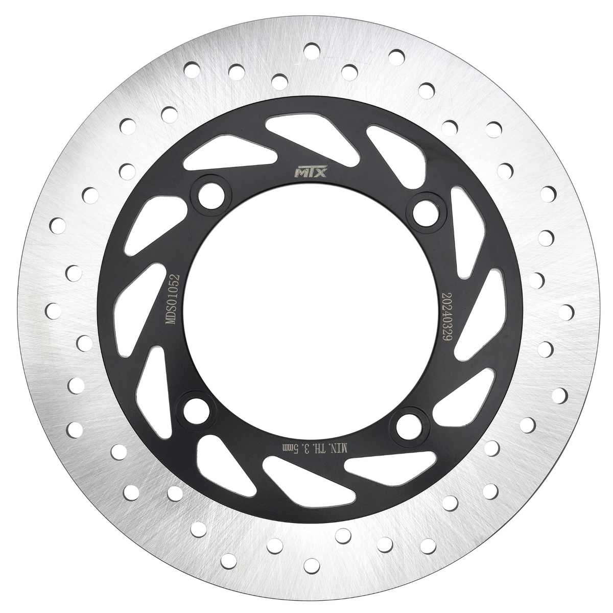 MTX Brake Rotor Solid Type - Honda Rear