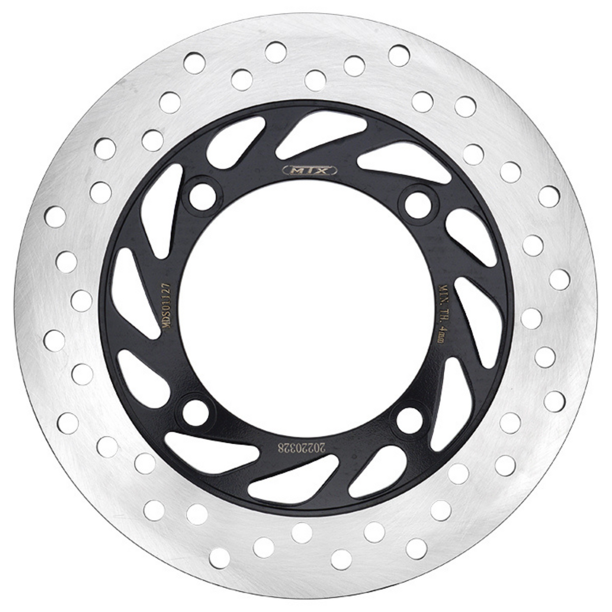 MTX Brake Rotor Solid Type - Honda Rear