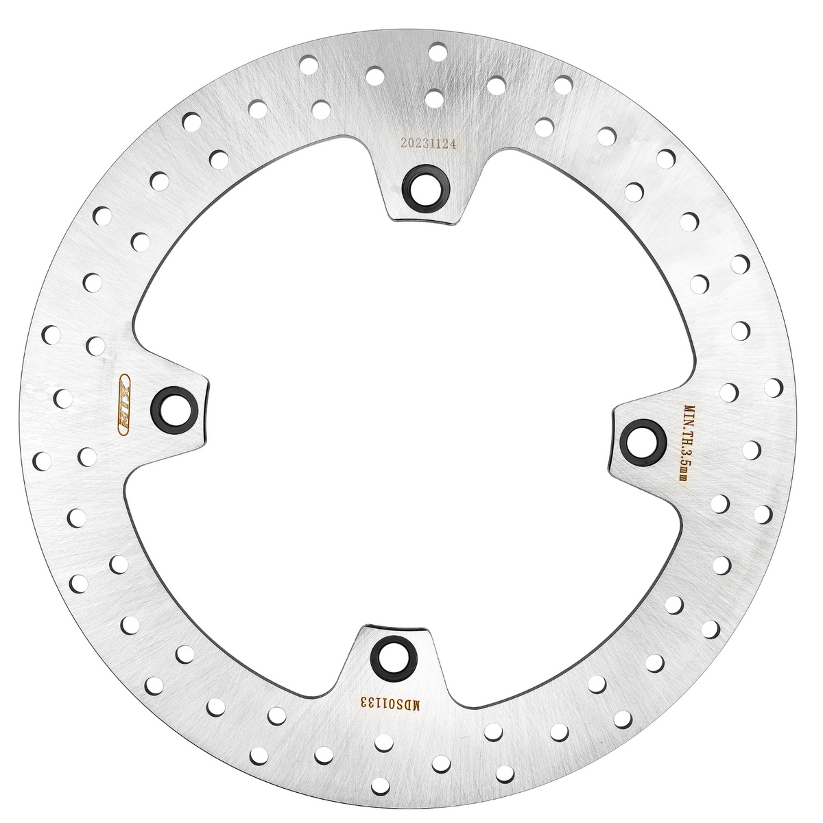 MTX Brake Rotor Solid Type - Honda Front