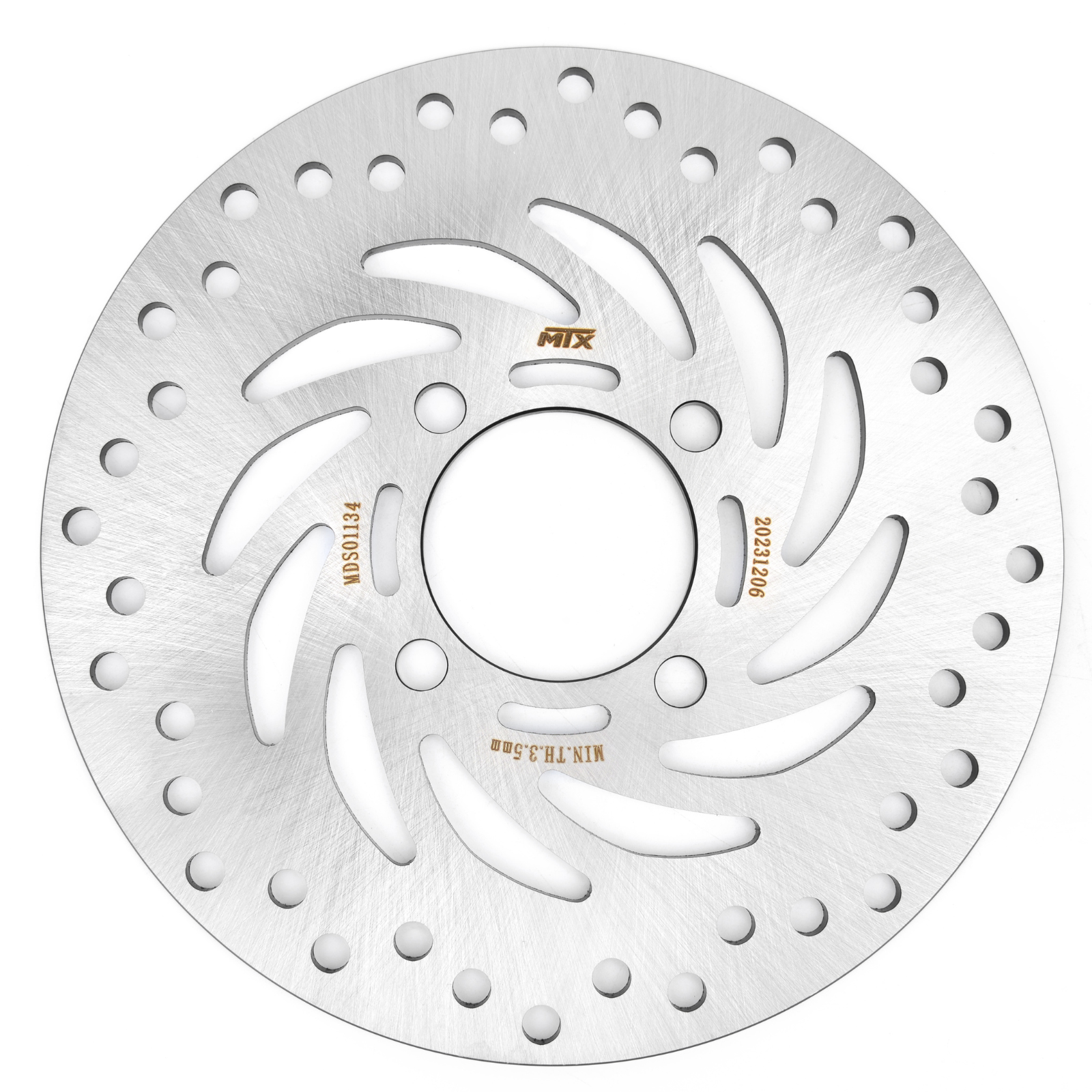 MTX Brake Rotor Solid Type - Honda FRONT