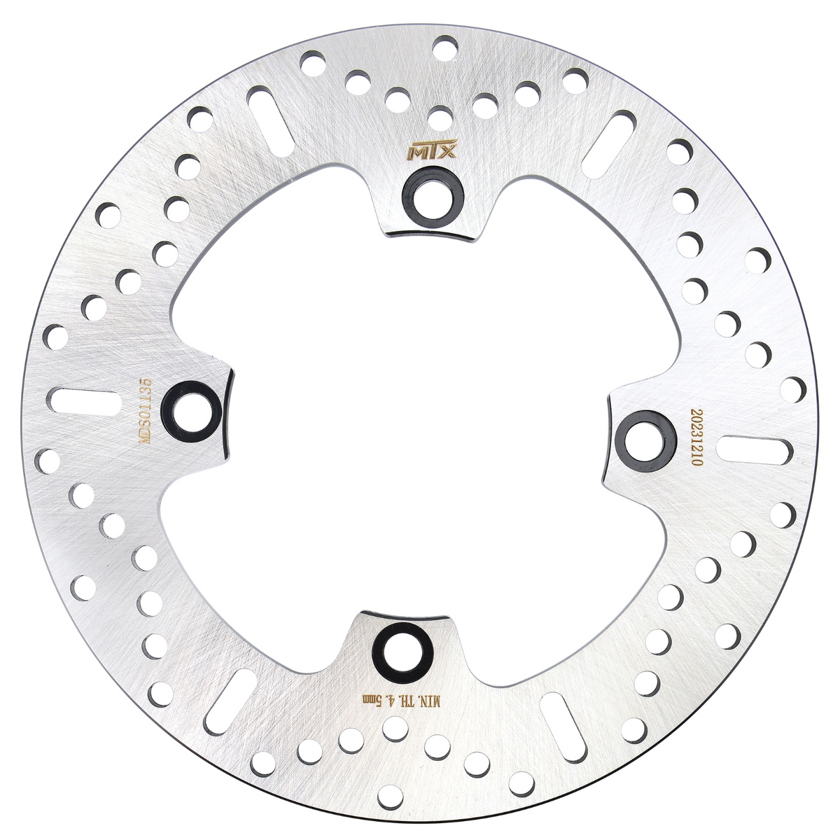 MTX Brake Rotor Solid Type - Honda Rear