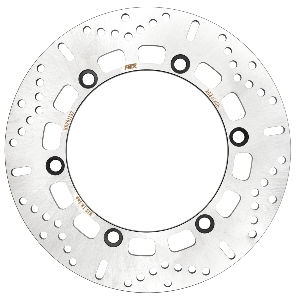 MTX Brake Rotor Solid Type - Honda FRONT