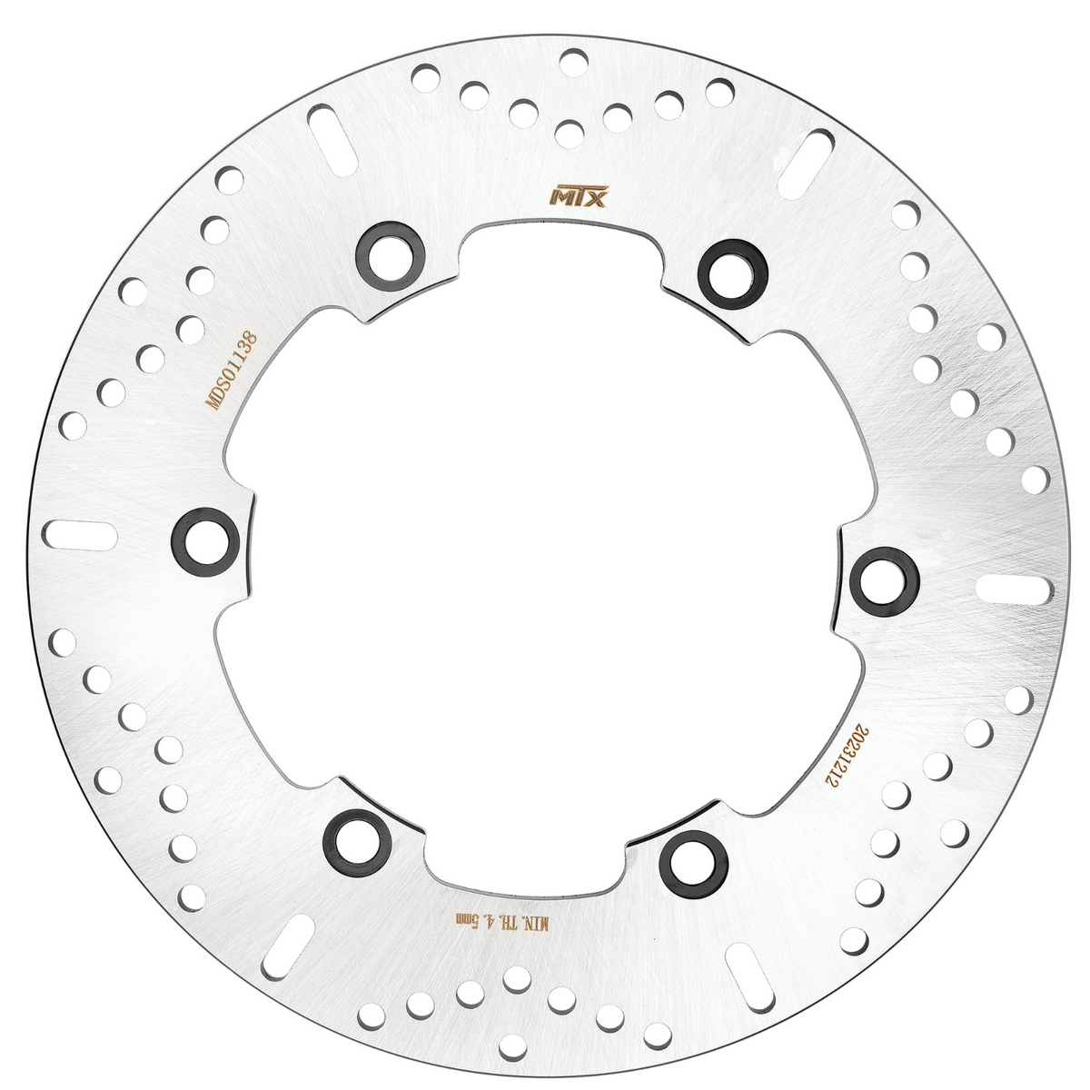 MTX Brake Rotor Solid Type - Honda Front/Rear