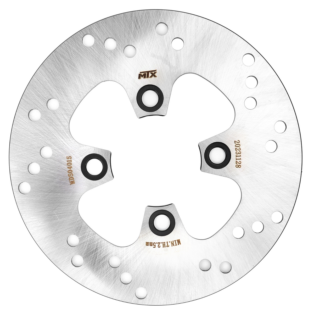 MTX Brake Rotor Solid Type - Triumph Rear