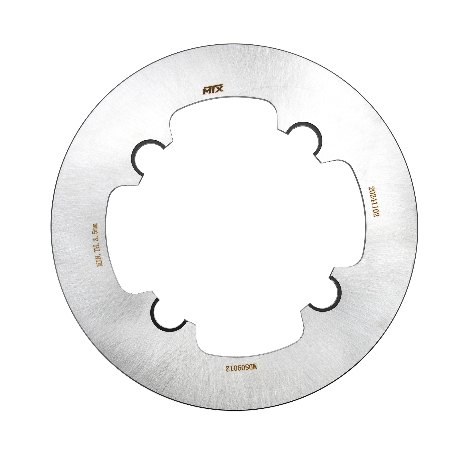 MTX Brake Rotor Solid Type - Husqvarna Rear