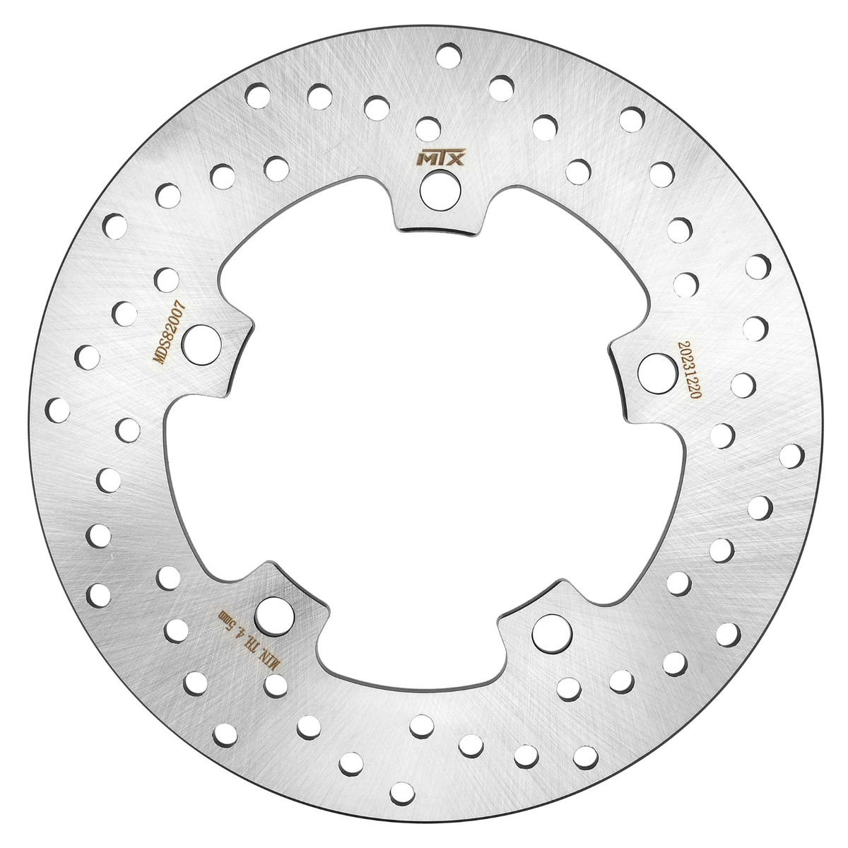 MTX Brake Rotor Solid Type - Sym Rear