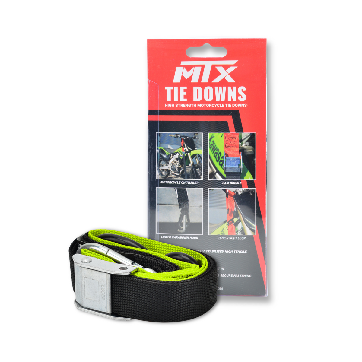 MTX TIE DOWN-Black/Green