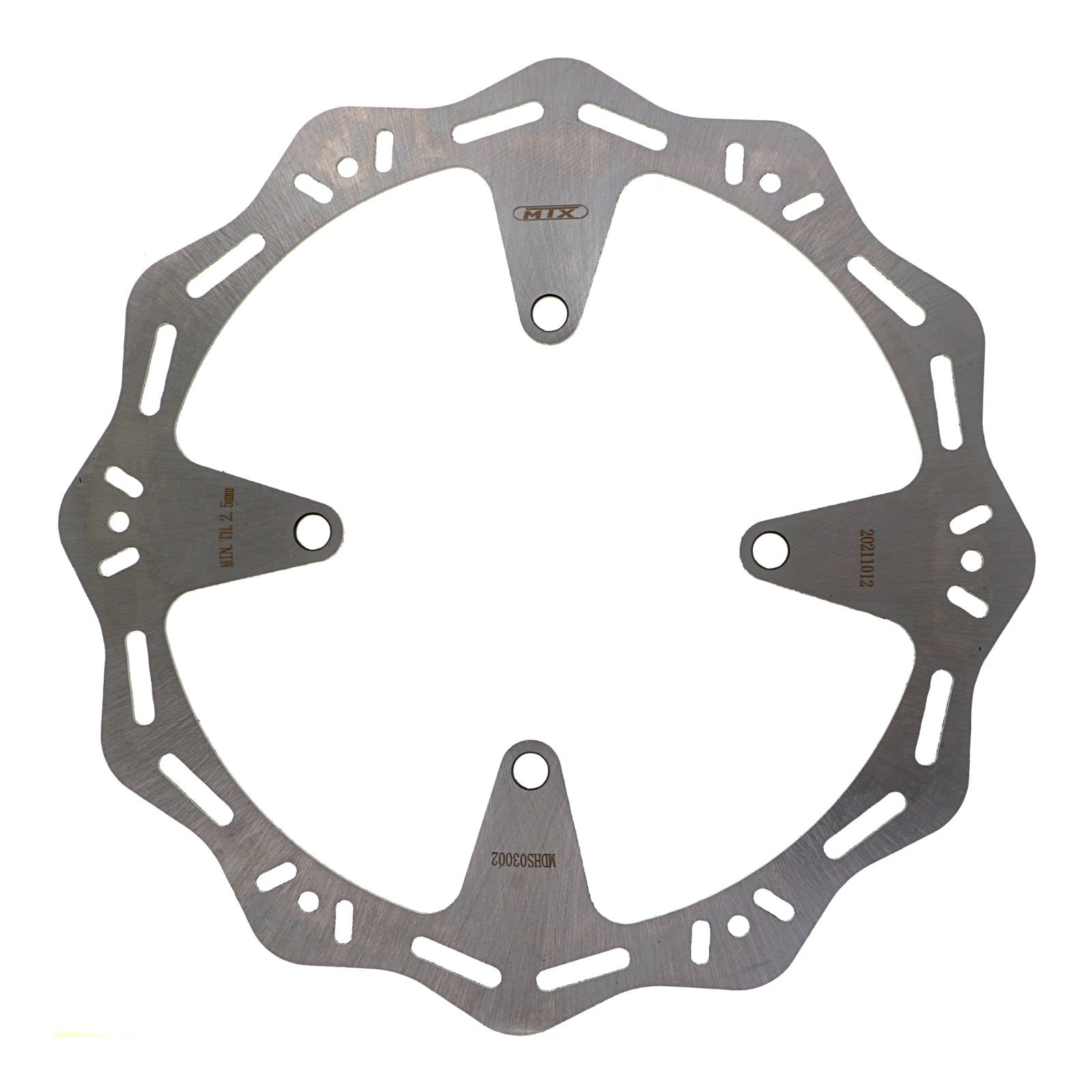 MTX Brake Disc Solid Wave Type - Front