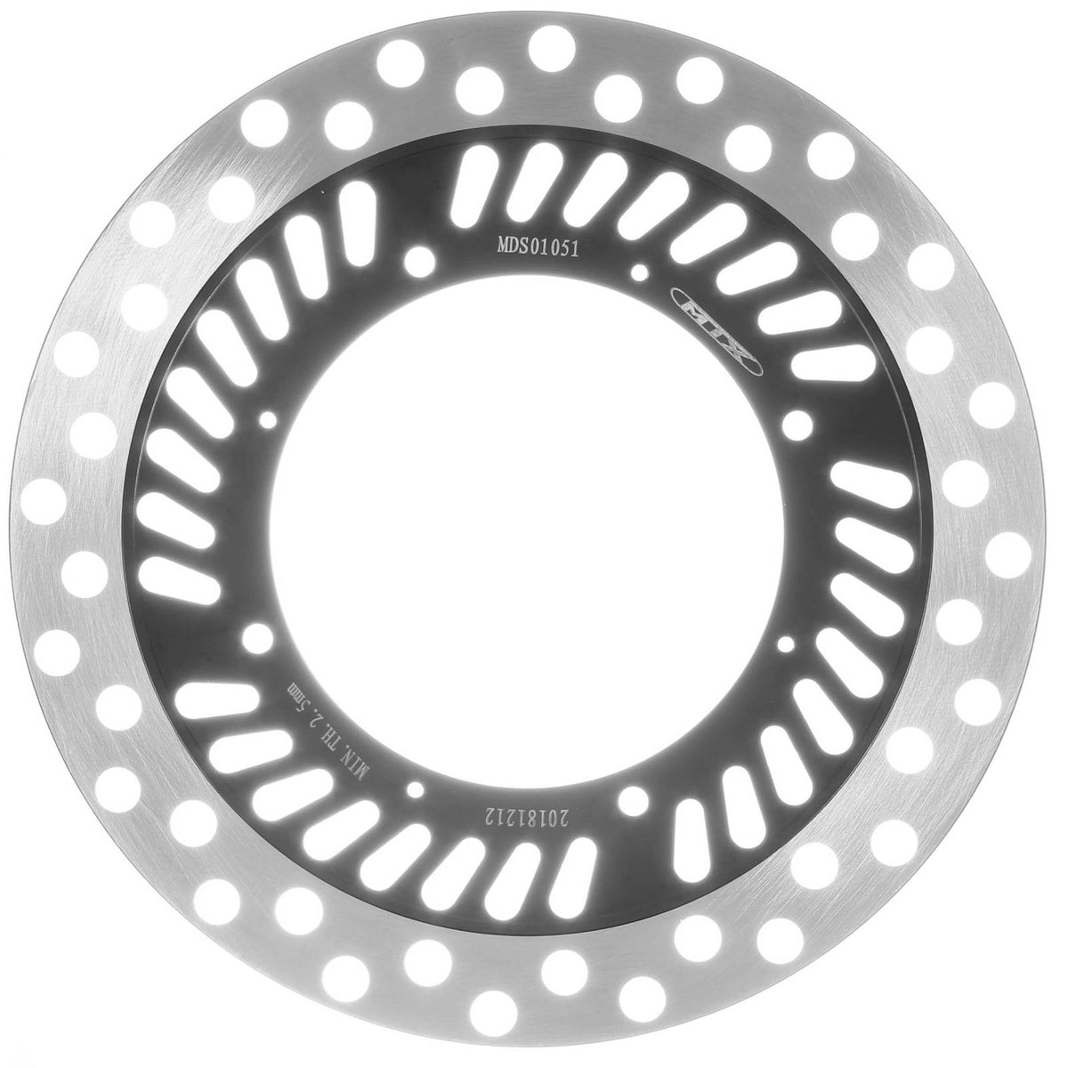 MTX Brake Rotor Solid Type - Front Left