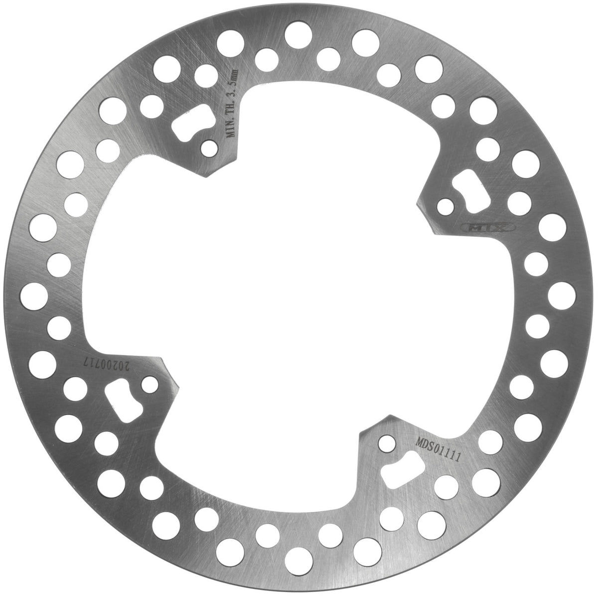 MTX Brake Rotor Solid Type - Rear