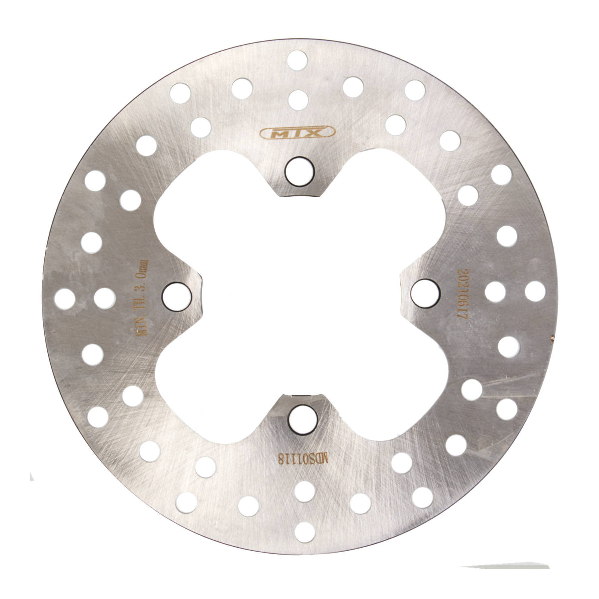 MTX Brake Rotor Solid Type - Front