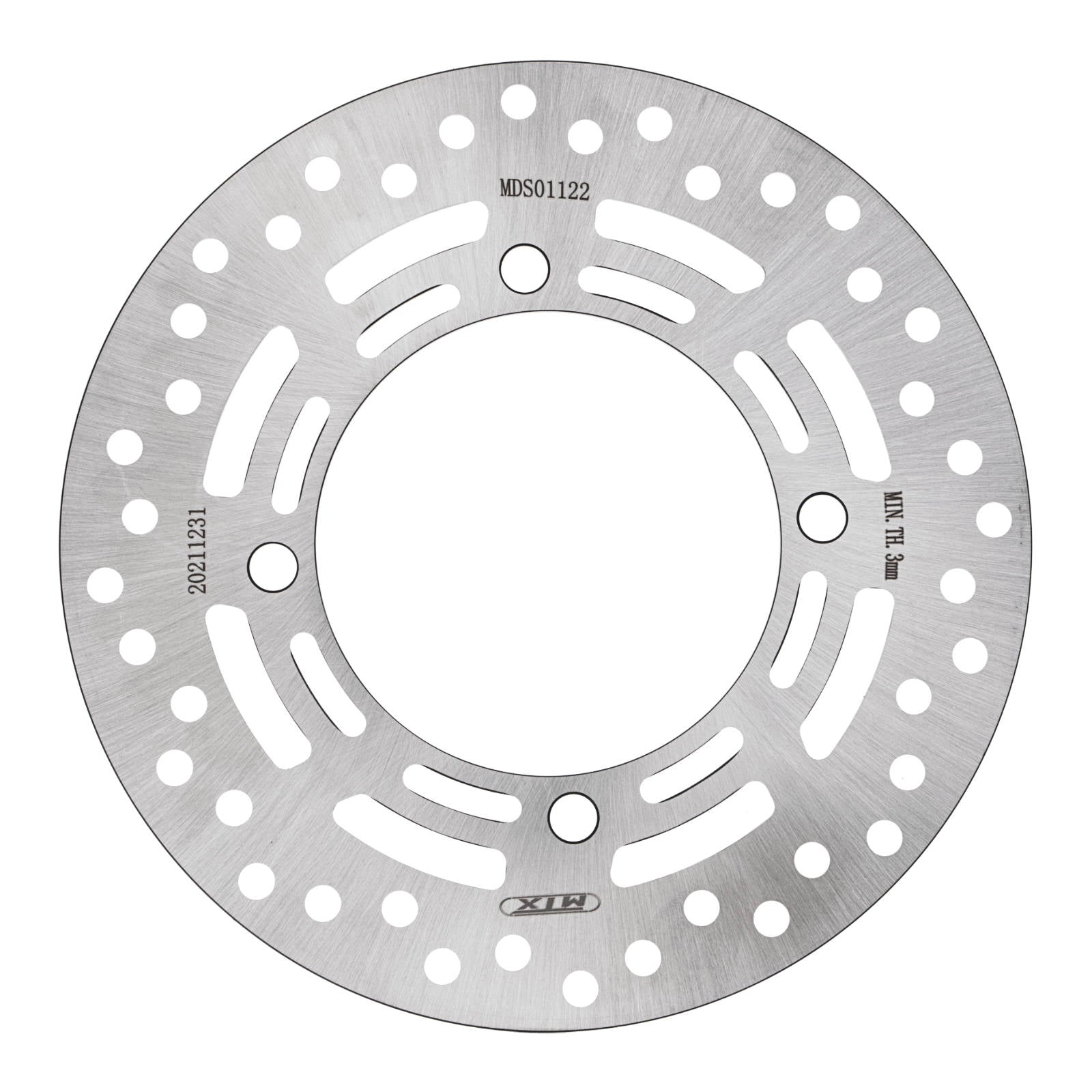 MTX Brake Rotor Solid Type - Front