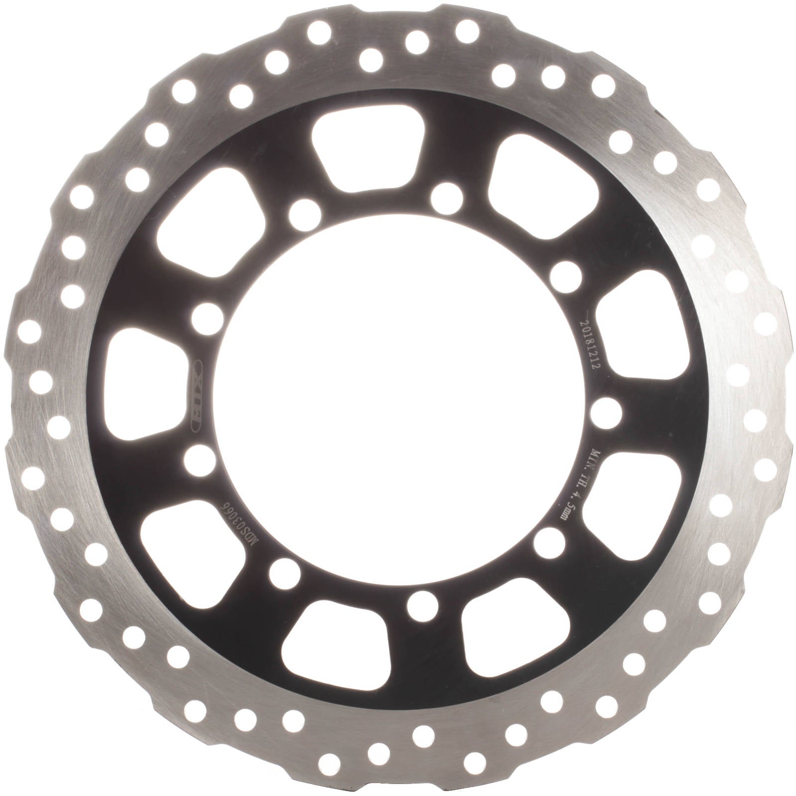 MTX Brake Rotor Solid Type - Front Left