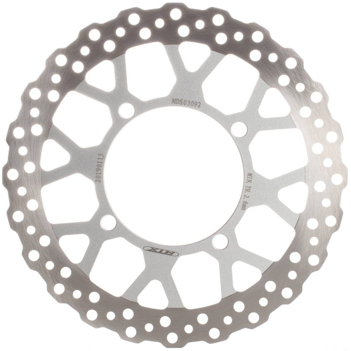 MTX Brake Rotor Solid Type - Front