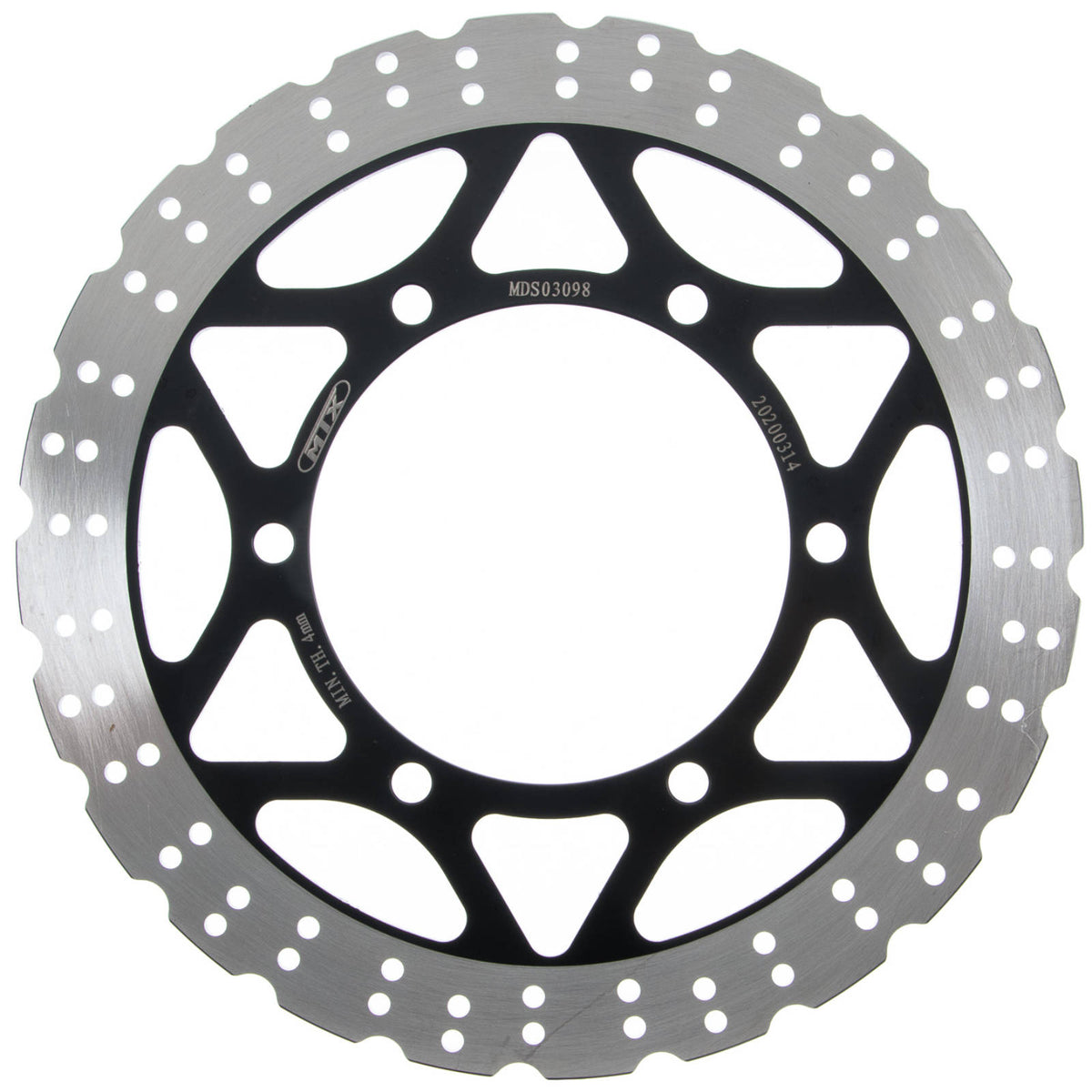 MTX Brake Rotor Solid Type - Front