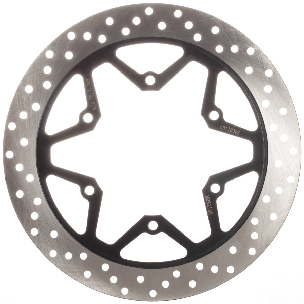 MTX Brake Rotor Solid Type - Front Left