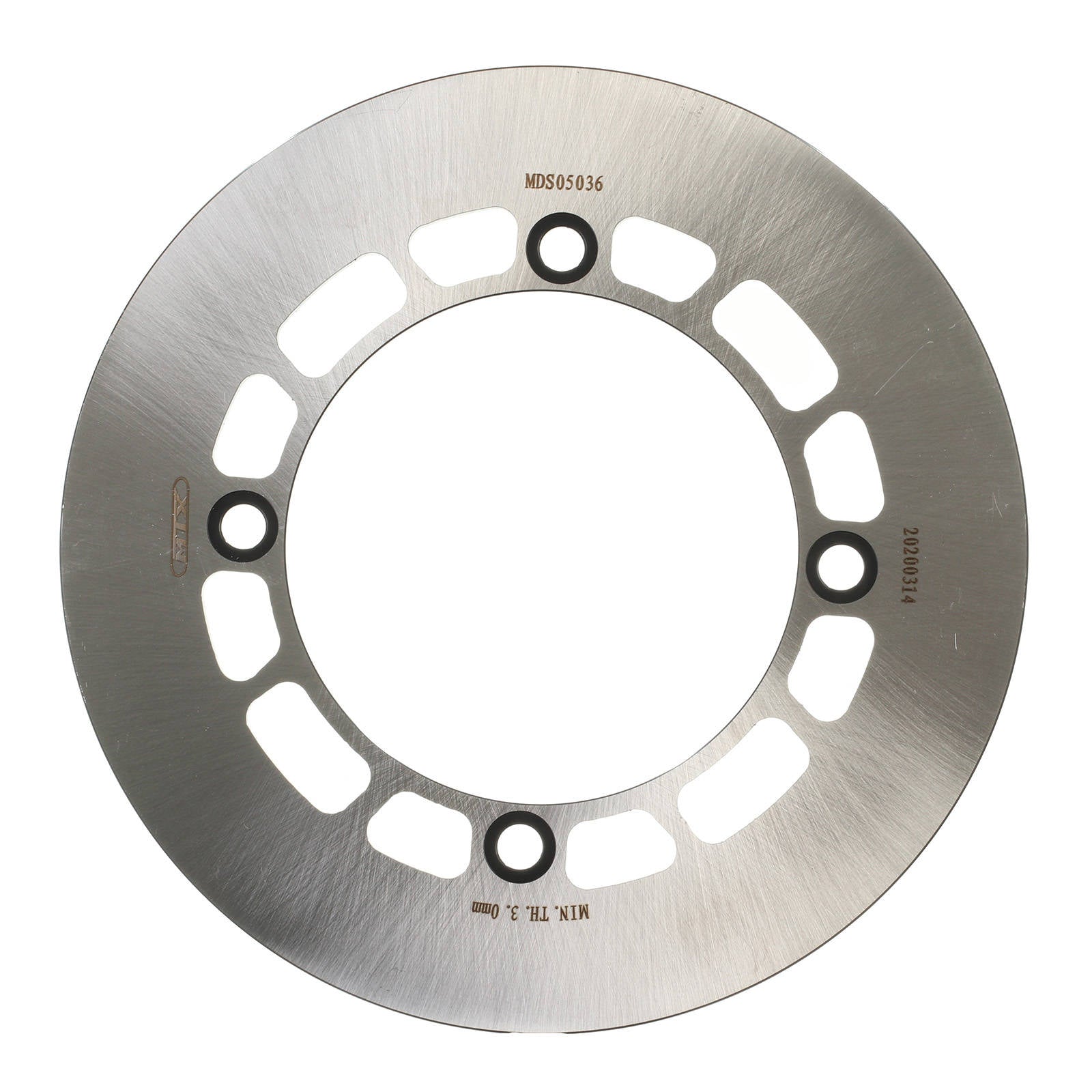 MTX Brake Rotor Solid Type - Front Left