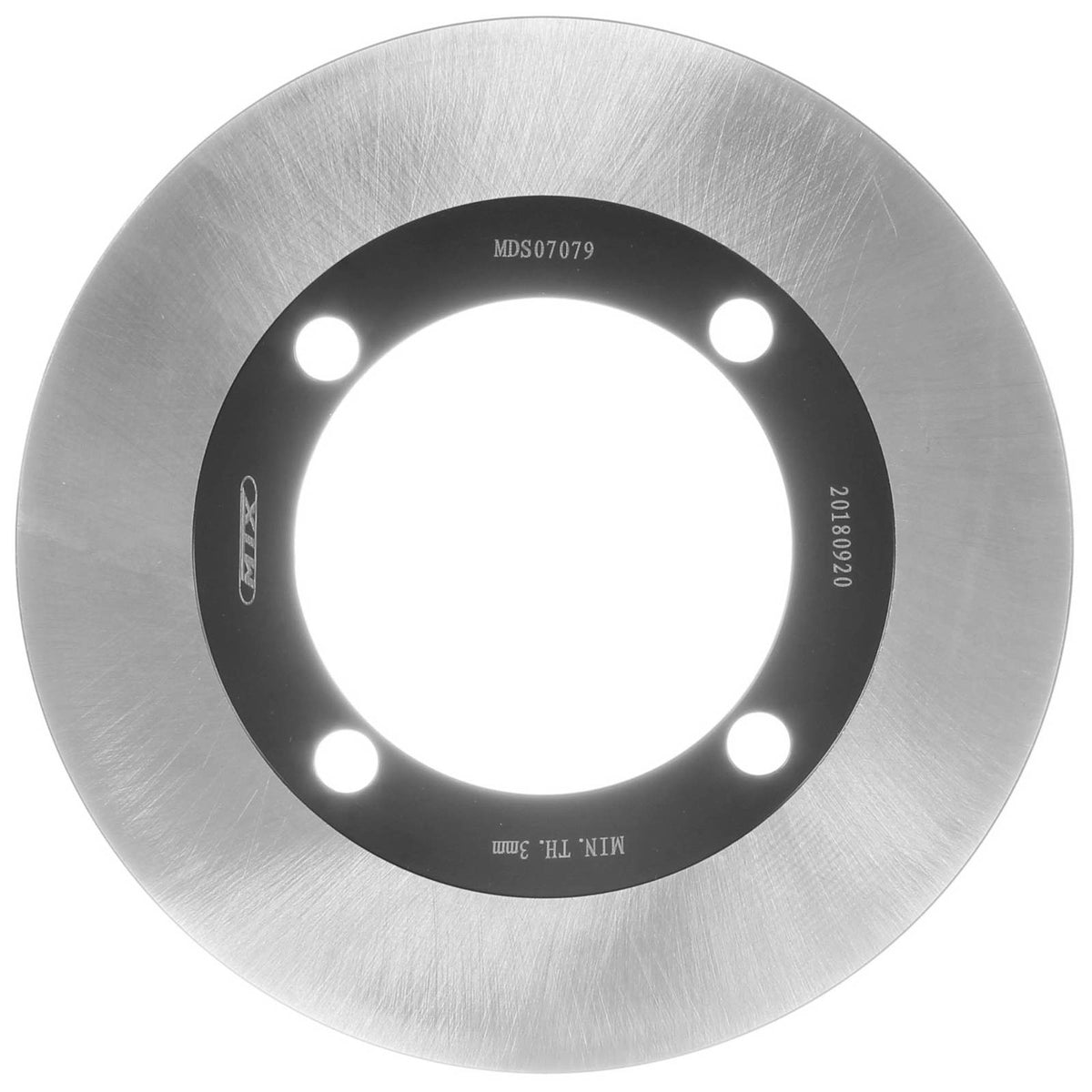 MTX Brake Rotor Solid Type - Rear