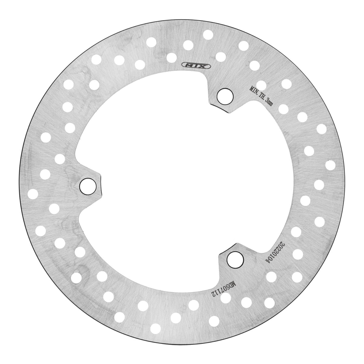 MTX Brake Rotor Solid Type - Front