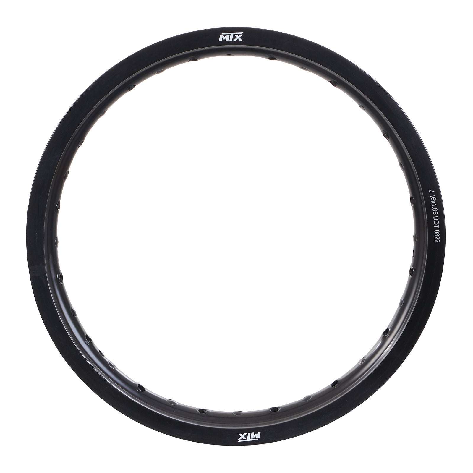 MTX ALLOY RIM 16x1.85 32H BLK - 7075 T6