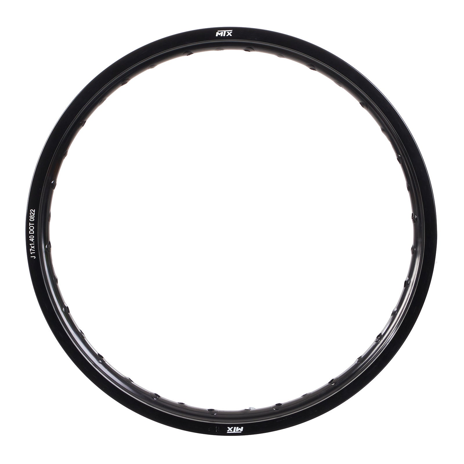 MTX ALLOY RIM 17x1.40 36H BLK - 7075 T6