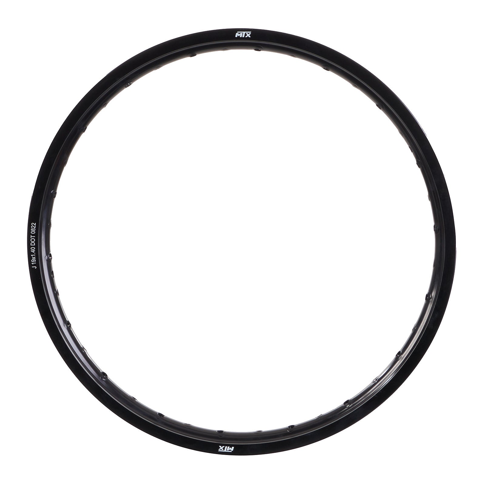 Mtx Rim MTX ALLOY RIM 19x1.40 36H BLK - 7075 T6
